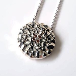 Balance of Nature Silver Collier